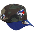 Toronto Blue Jays MLB Woodland Contrast New Era 9FORTY