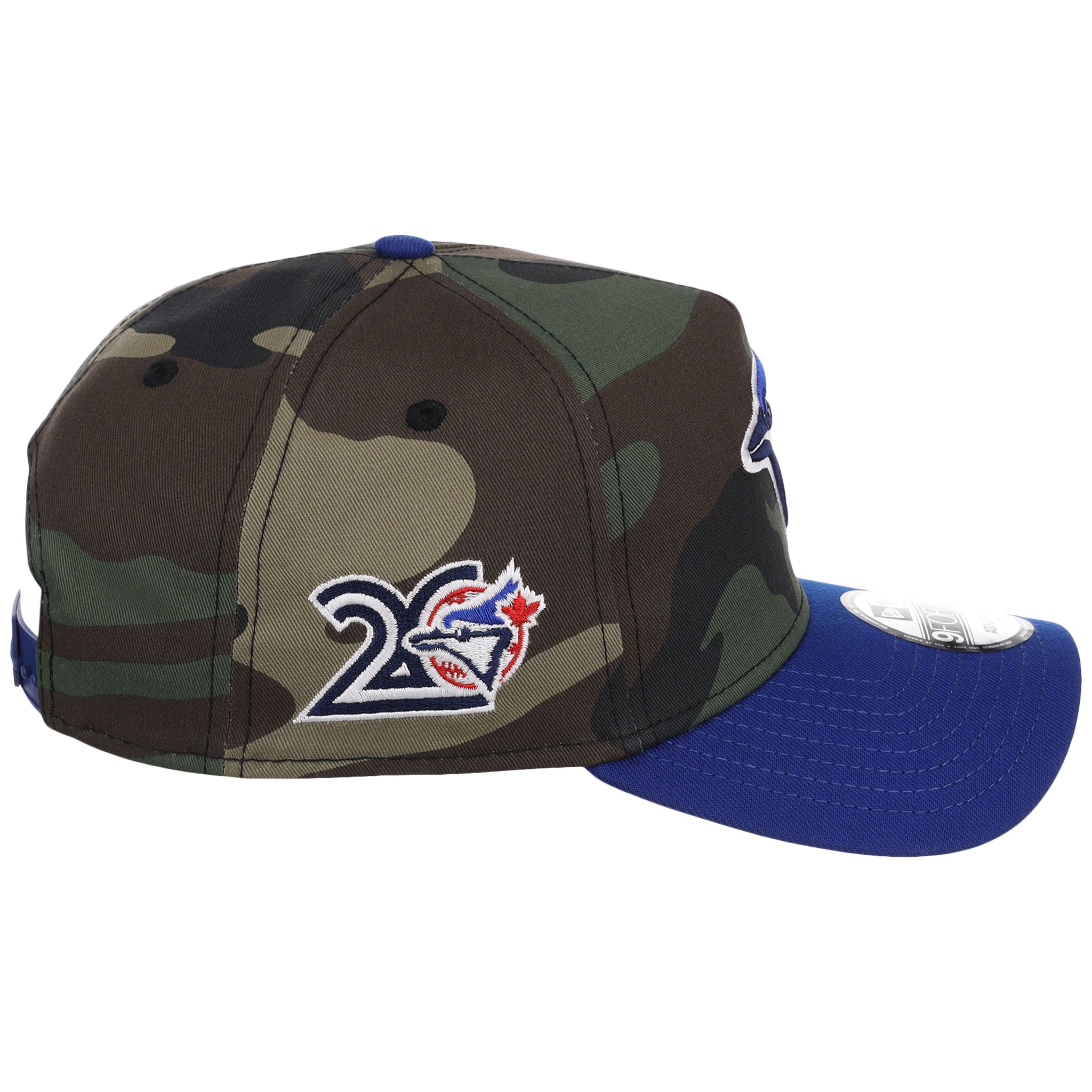 Toronto Blue Jays MLB Woodland Contrast New Era 9FORTY