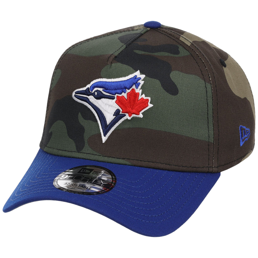 Toronto Blue Jays MLB Woodland Contrast New Era 9FORTY