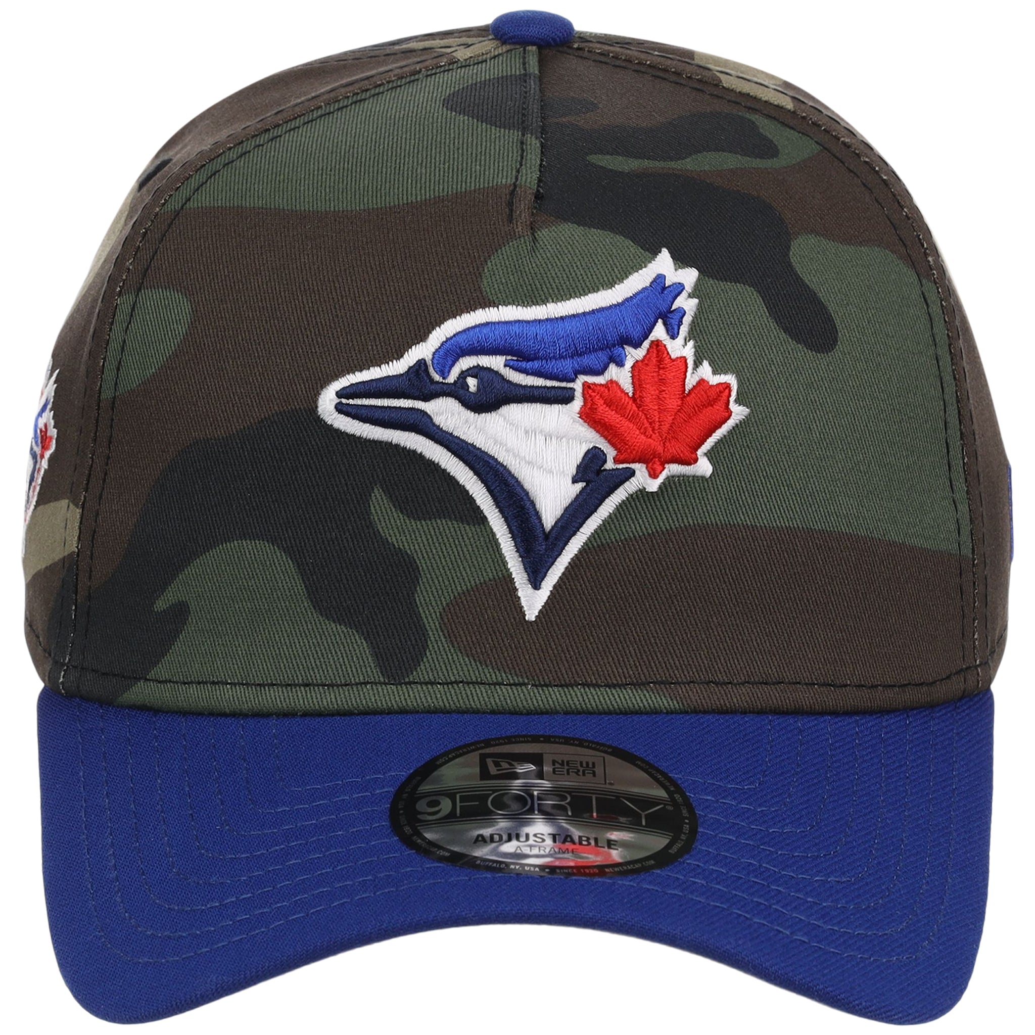 Toronto Blue Jays MLB Woodland Contrast New Era 9FORTY