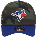 Toronto Blue Jays MLB Woodland Contrast New Era 9FORTY