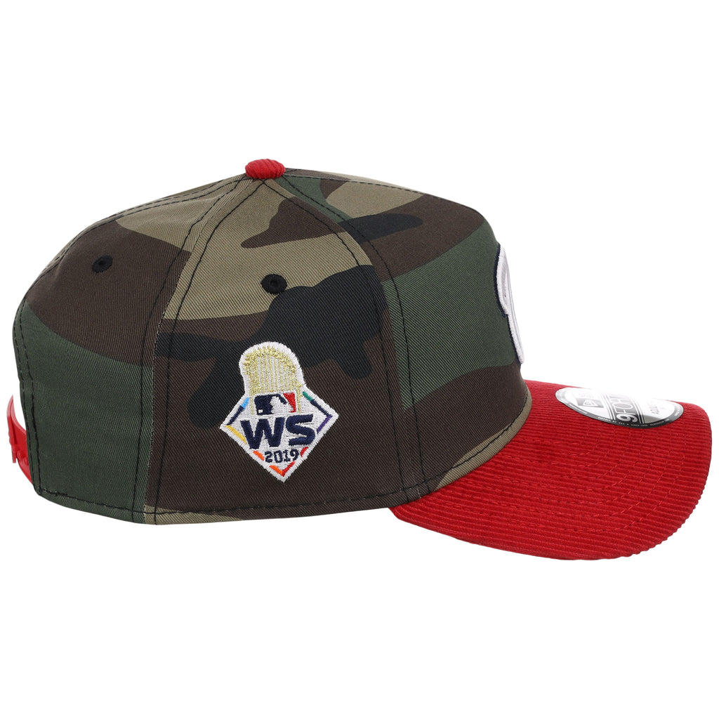 Washington Nationals MLB Woodland Contrast New Era 9FORTY