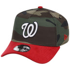 Washington Nationals MLB Woodland Contrast New Era 9FORTY