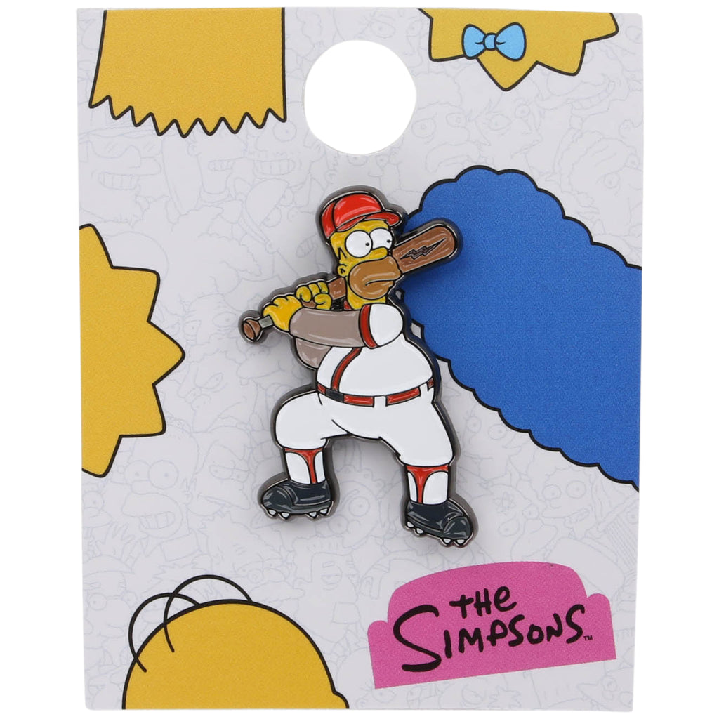 Simpsons Homer Baseball Pin