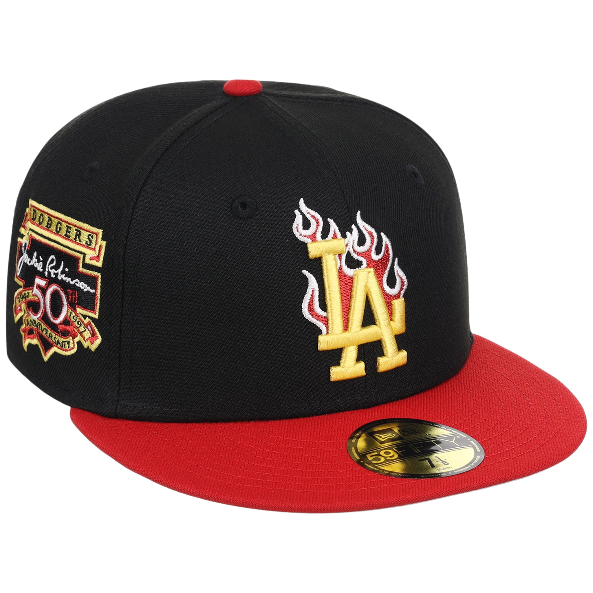 Los Angeles Dodgers - Los Angeles Crown the City New Era 59FIFTY 'Flames'