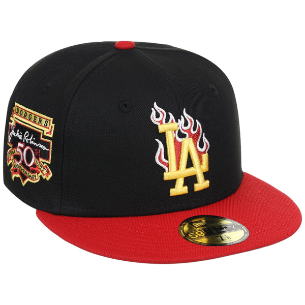 村上隆 New Era Dodgers 59FIFTY 7 1/4 New Era 59fifty 7 1/4 LA Dodgers Red Baseball Cap Hat Authentic | eBay