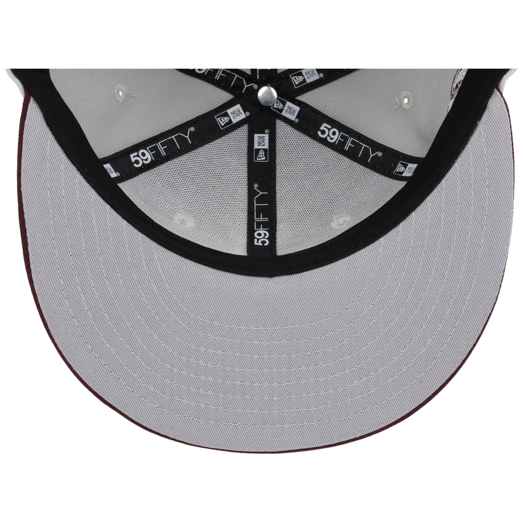 Los Angeles Dodgers - Los Angeles Crown the City New Era 59FIFTY Gray/Maroon