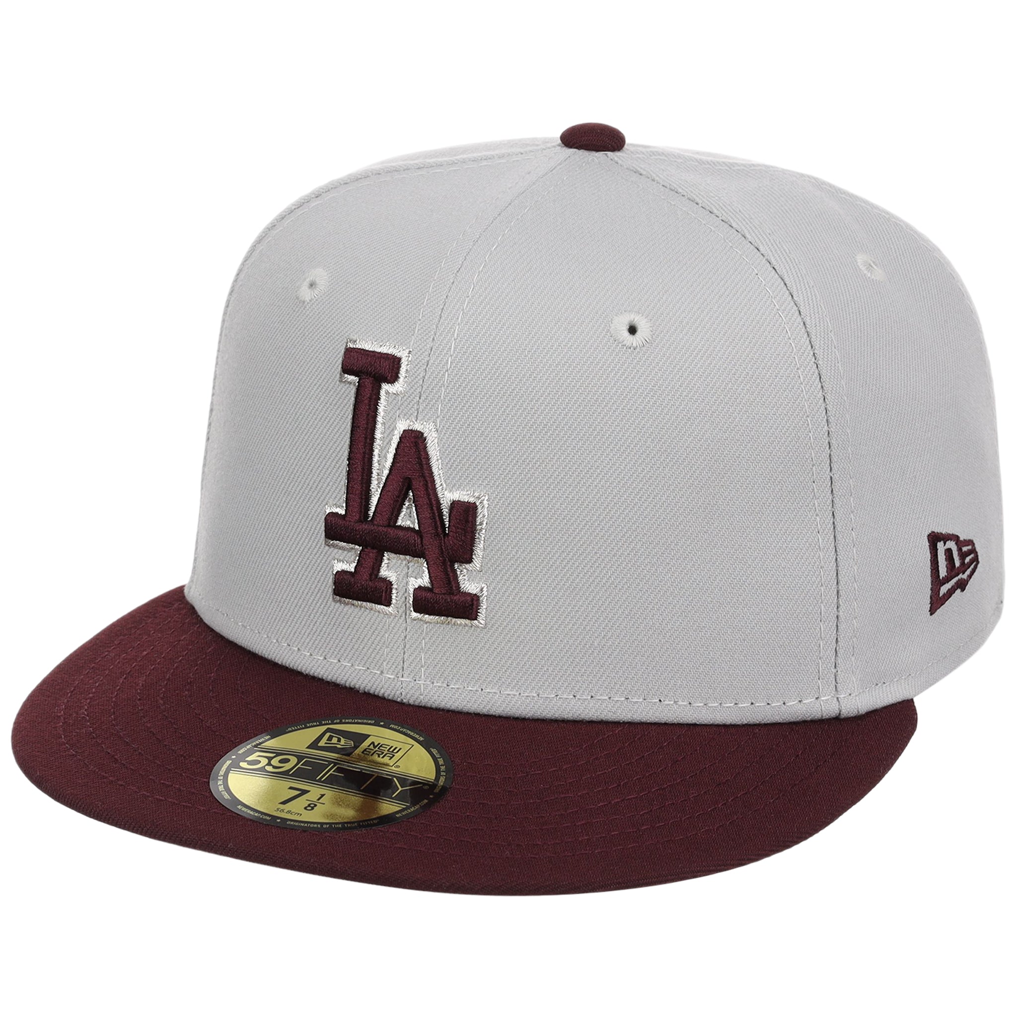 Los Angeles Dodgers - Los Angeles Crown the City New Era 59FIFTY Gray/Maroon