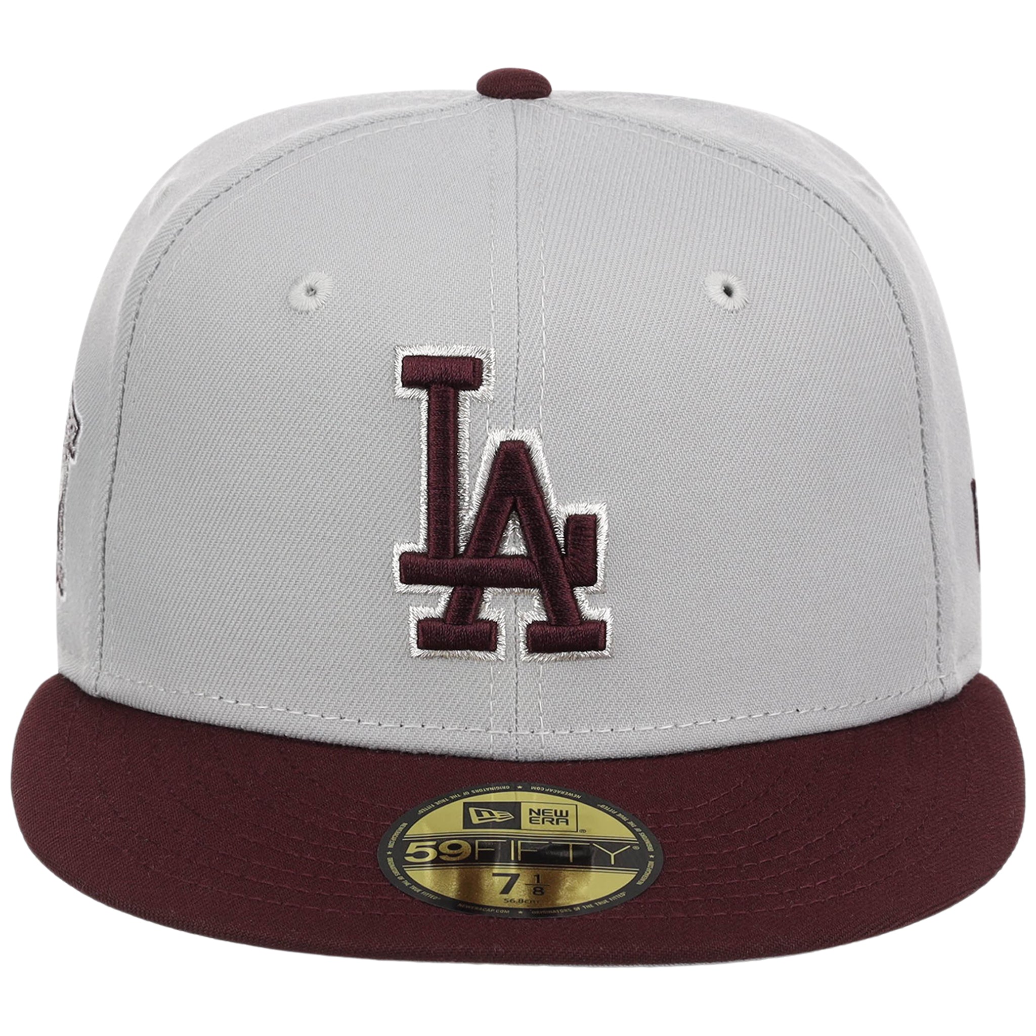 Los Angeles Dodgers - Los Angeles Crown the City New Era 59FIFTY Gray/Maroon
