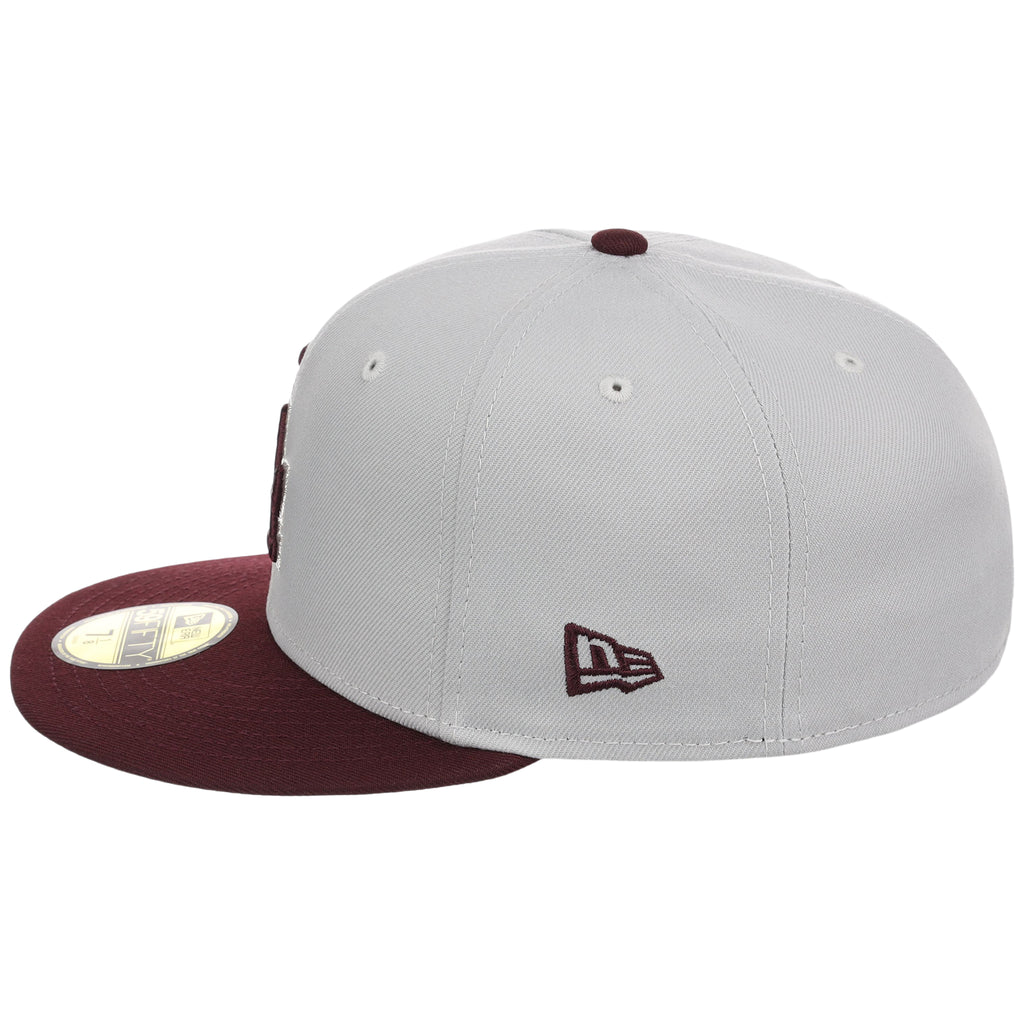 Los Angeles Dodgers - Los Angeles Crown the City New Era 59FIFTY Gray/Maroon