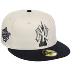 New York Yankees - New York Crown the City -  Empire State New Era 59FIFTY - Chrome/Navy
