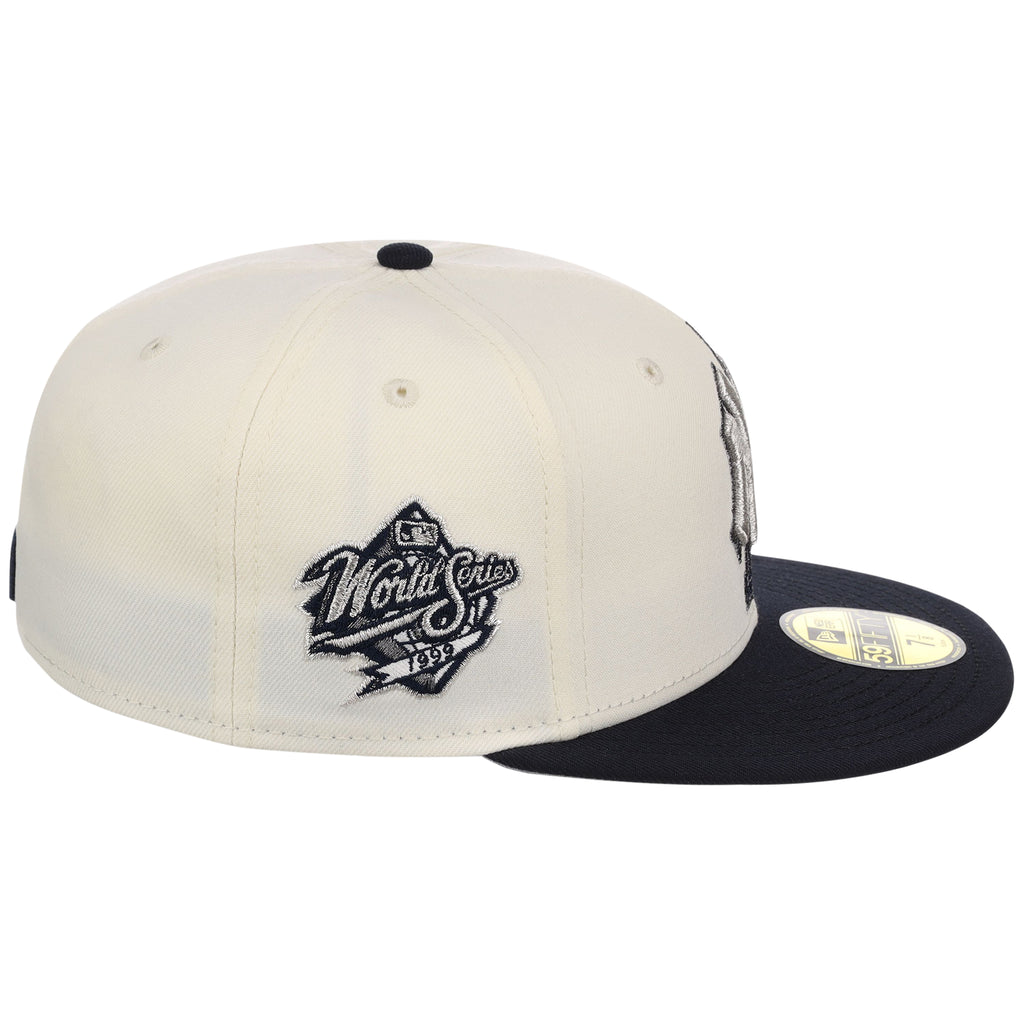 New York Yankees - New York Crown the City -  Empire State New Era 59FIFTY - Chrome/Navy