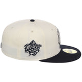 New York Yankees - New York Crown the City -  Empire State New Era 59FIFTY - Chrome/Navy