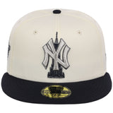New York Yankees - New York Crown the City -  Empire State New Era 59FIFTY - Chrome/Navy