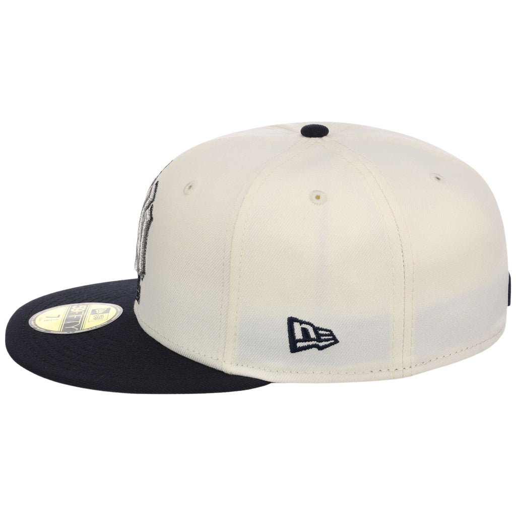 New York Yankees - New York Crown the City -  Empire State New Era 59FIFTY - Chrome/Navy