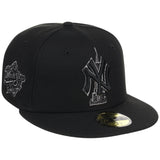 New York Yankees - New York Crown the City -  Empire State New Era 59FIFTY - Black/Black