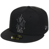 New York Yankees - New York Crown the City -  Empire State New Era 59FIFTY - Black/Black