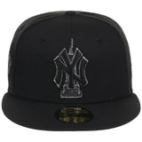 New York Yankees - New York Crown the City -  Empire State New Era 59FIFTY - Black/Black