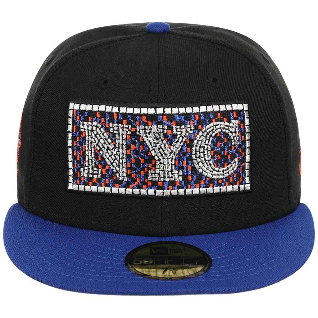 New York Mets - New York Crown the City -  Subway Tile New Era 59FIFTY - Black/Royal