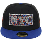 New York Mets - New York Crown the City -  Subway Tile New Era 59FIFTY - Black/Royal