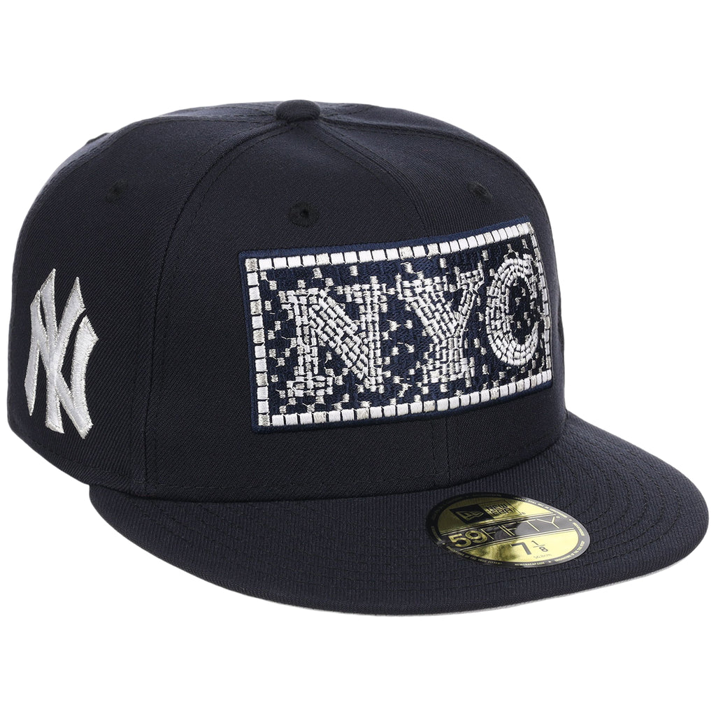 New York Yankees - New York Crown the City -  Subway Tile New Era 59FIFTY - Navy/Navy