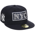 New York Yankees - New York Crown the City -  Subway Tile New Era 59FIFTY - Navy/Navy