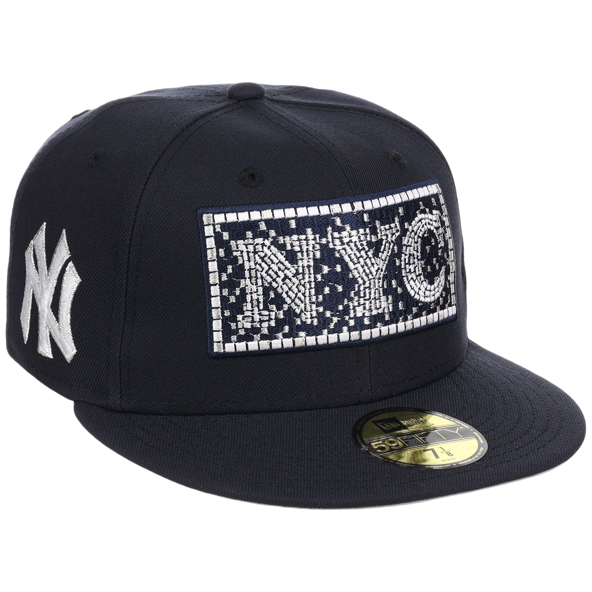 New York Yankees - New York Crown the City -  Subway Tile New Era 59FIFTY - Navy/Navy