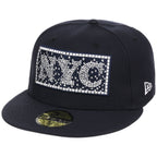 New York Yankees - New York Crown the City -  Subway Tile New Era 59FIFTY - Navy/Navy
