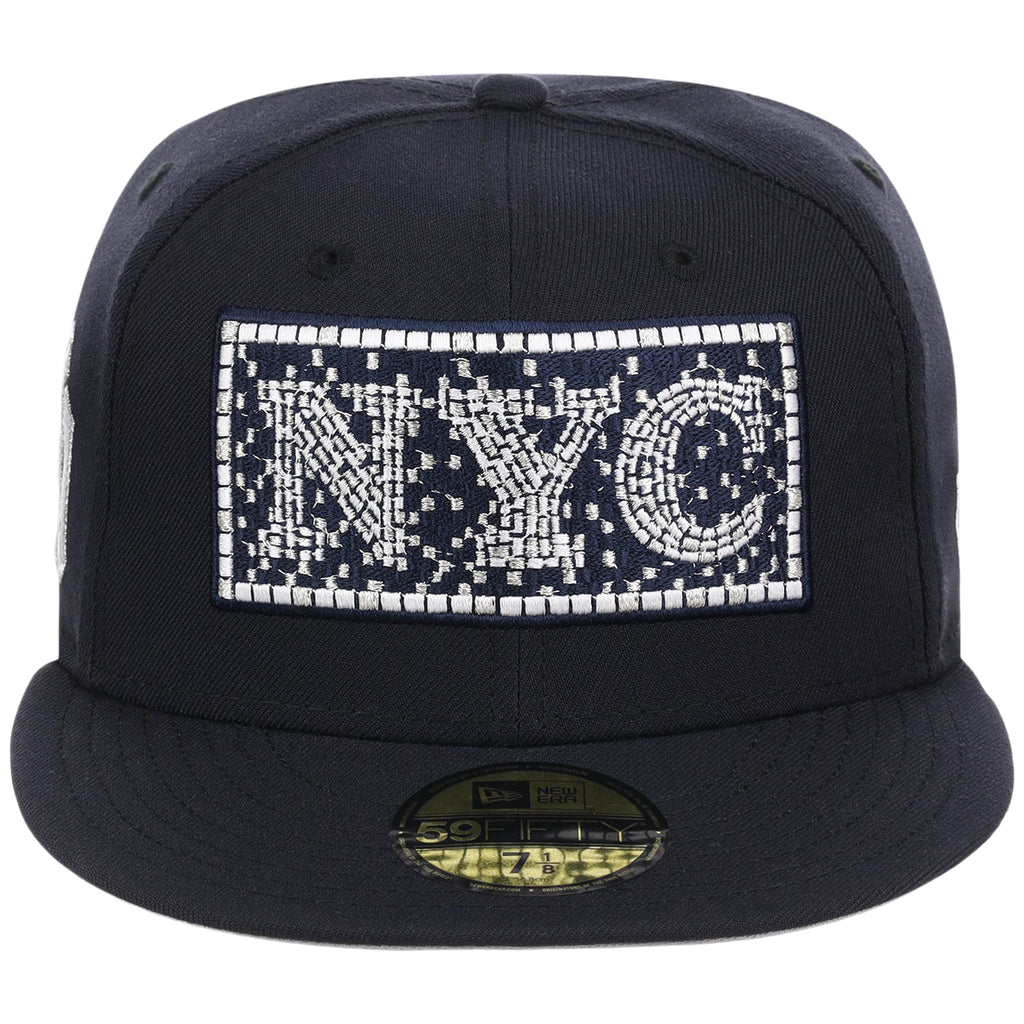 New York Yankees - New York Crown the City -  Subway Tile New Era 59FIFTY - Navy/Navy