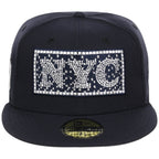 New York Yankees - New York Crown the City -  Subway Tile New Era 59FIFTY - Navy/Navy