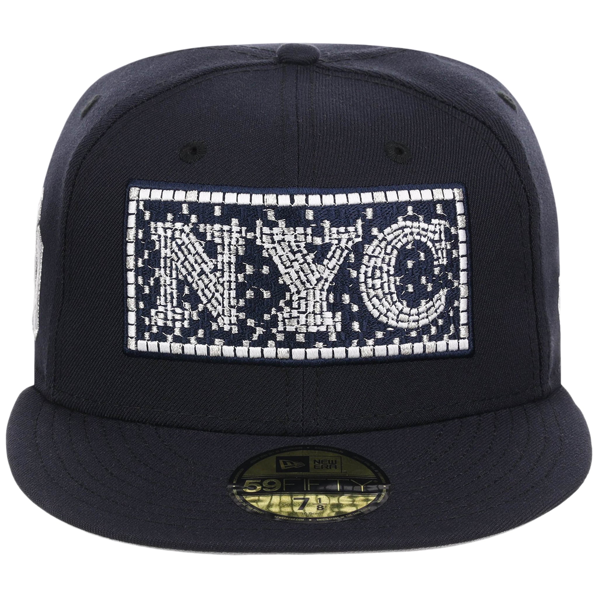 New York Yankees - New York Crown the City -  Subway Tile New Era 59FIFTY - Navy/Navy