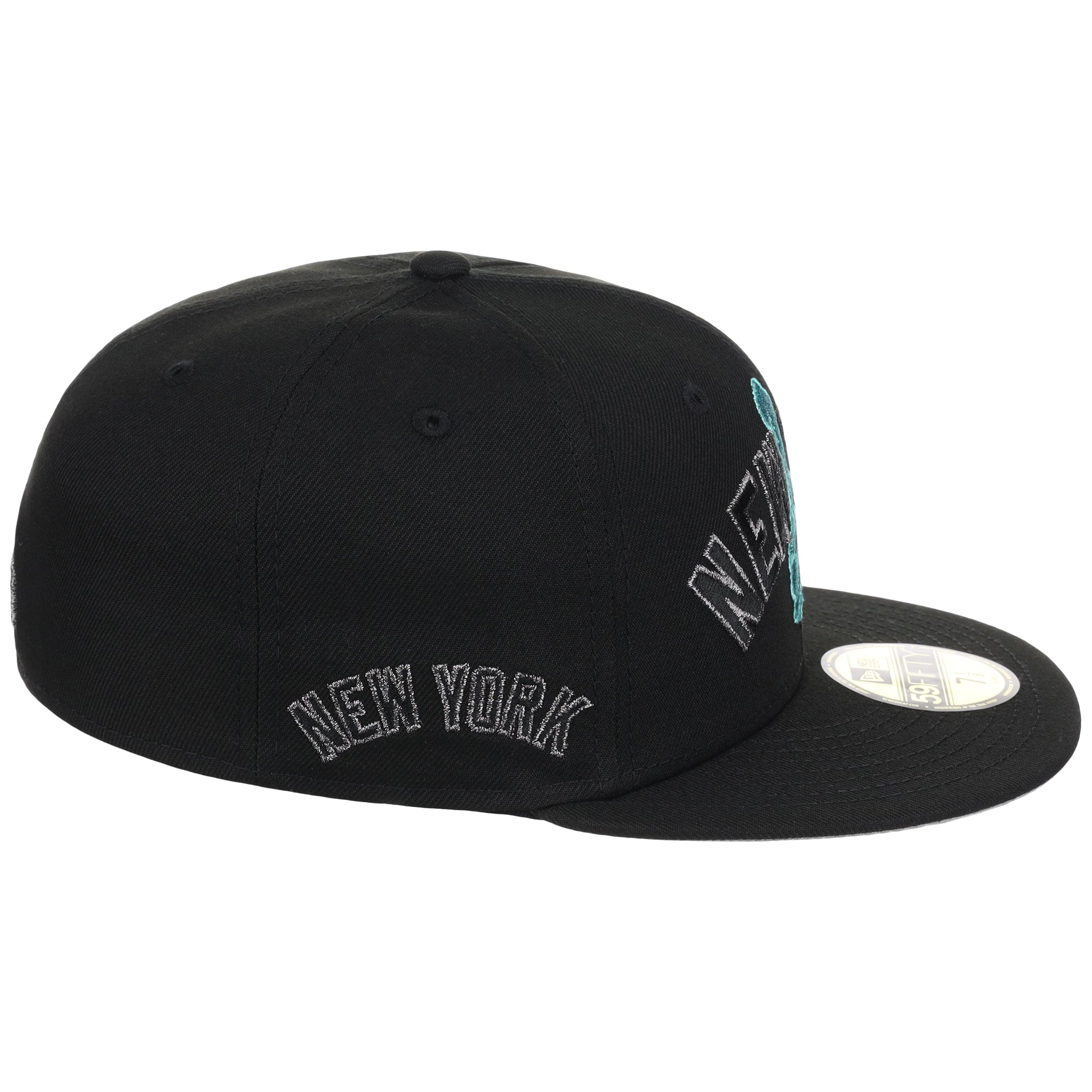 New York Yankees - New York Crown the City -  Liberty New Era 59FIFTY - Black/Black