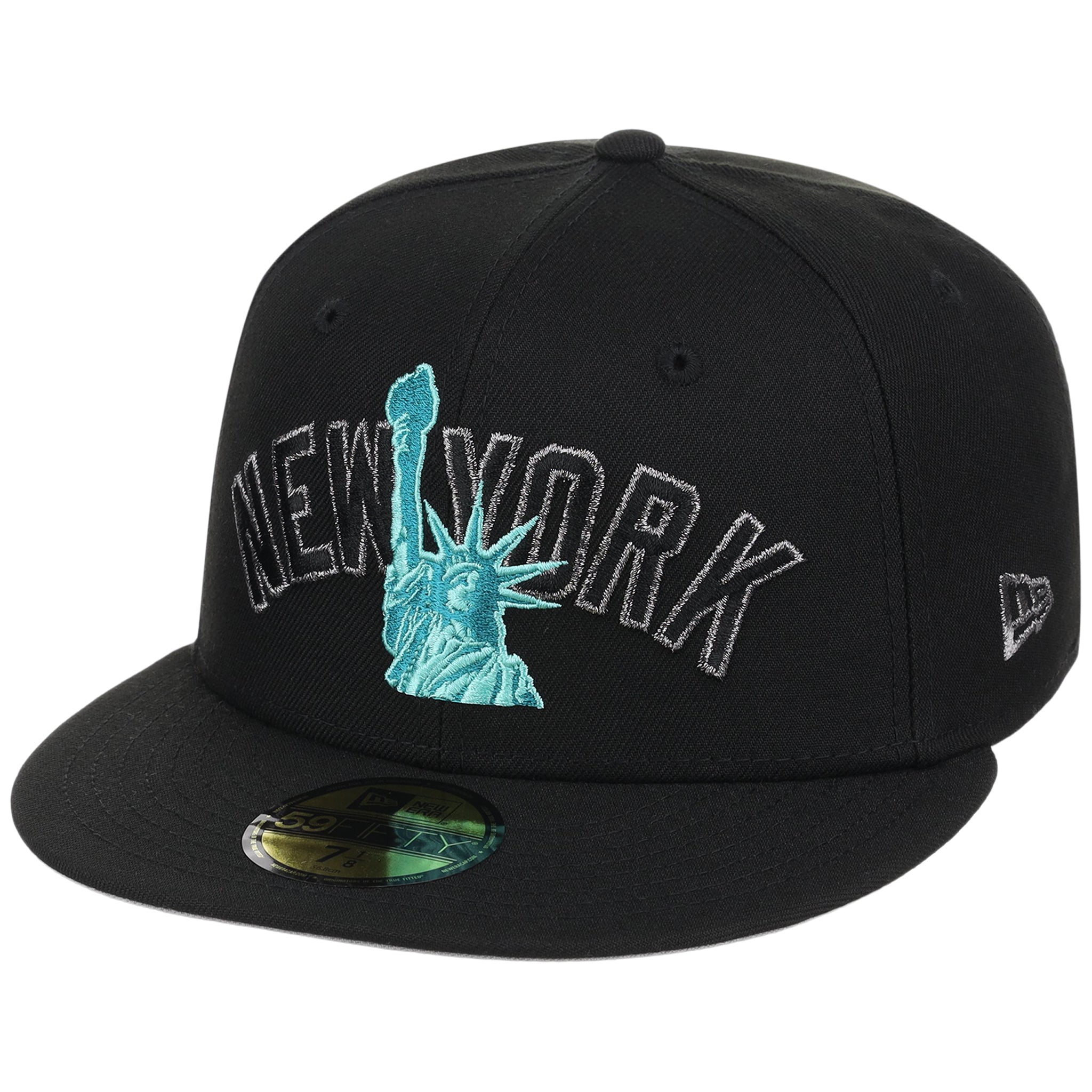 New York Yankees - New York Crown the City -  Liberty New Era 59FIFTY - Black/Black