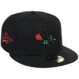 New York Yankees - New York Crown the City -  Rose New Era 59FIFTY - Black/Black
