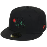 New York Yankees - New York Crown the City -  Rose New Era 59FIFTY - Black/Black