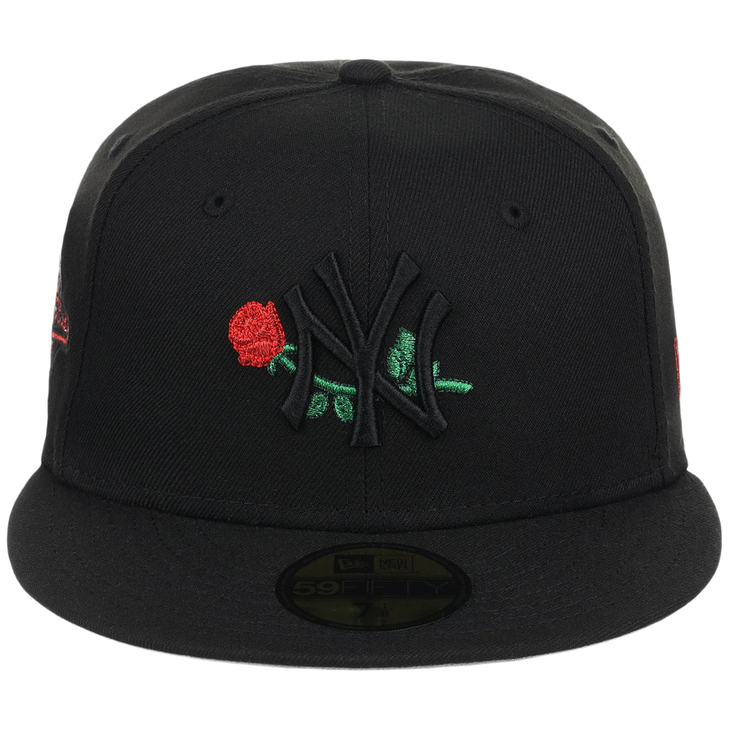 New York Yankees - New York Crown the City -  Rose New Era 59FIFTY - Black/Black