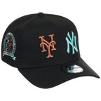 New York Yankees - New York Crown the City -  Double Whammy  New Era 9FORTY - Black/Black