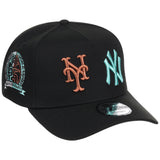New York Yankees - New York Crown the City -  Double Whammy  New Era 9FORTY - Black/Black