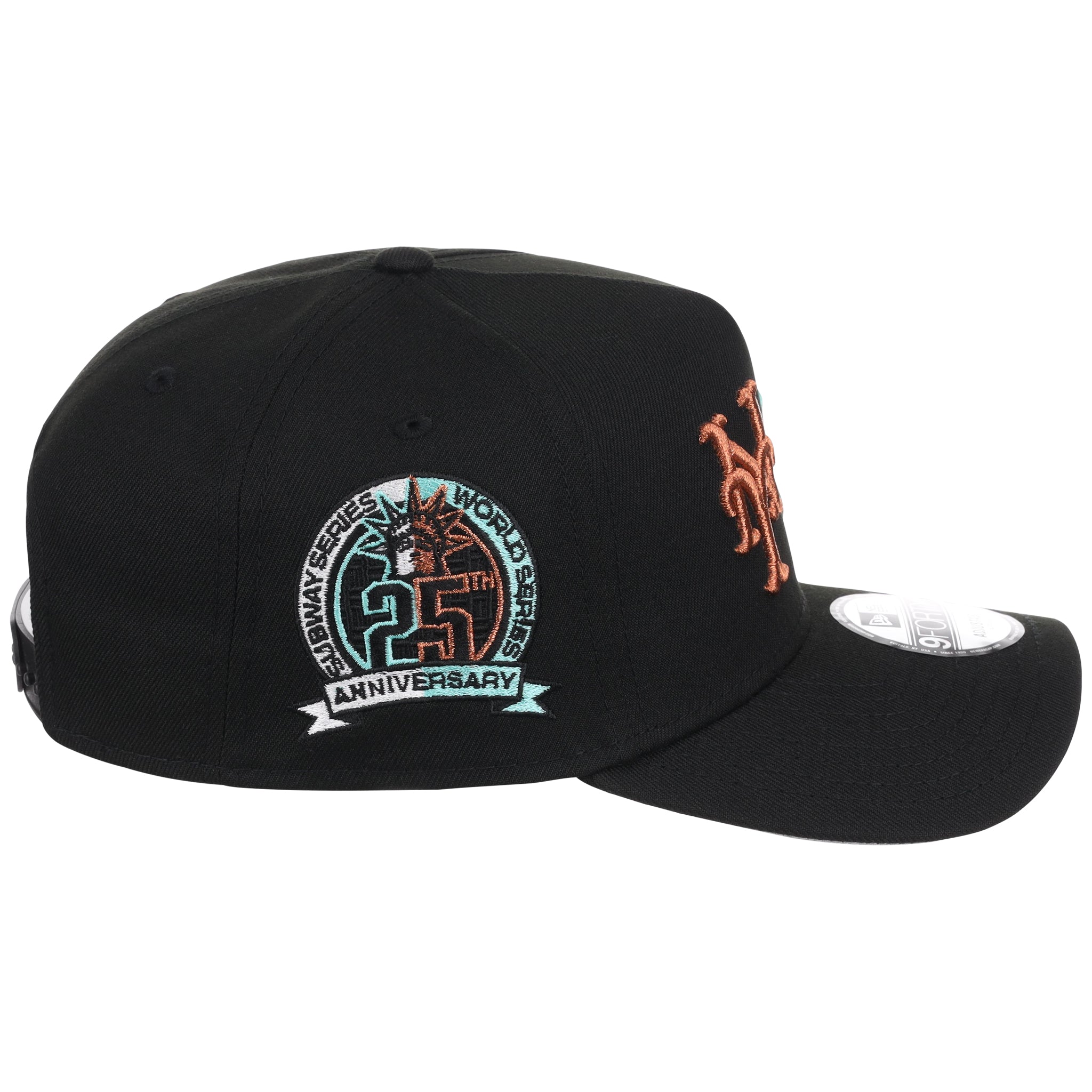 New York Yankees - New York Crown the City -  Double Whammy  New Era 9FORTY - Black/Black