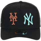 New York Yankees - New York Crown the City -  Double Whammy  New Era 9FORTY - Black/Black