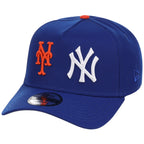New York Mets - New York Crown the City -  Double Whammy  New Era 9FORTY - Navy/Navy
