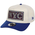 New York Mets - New York Crown the City -  Subway Tile  New Era 9FORTY - Chrome/Royal
