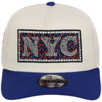New York Mets - New York Crown the City -  Subway Tile  New Era 9FORTY - Chrome/Royal