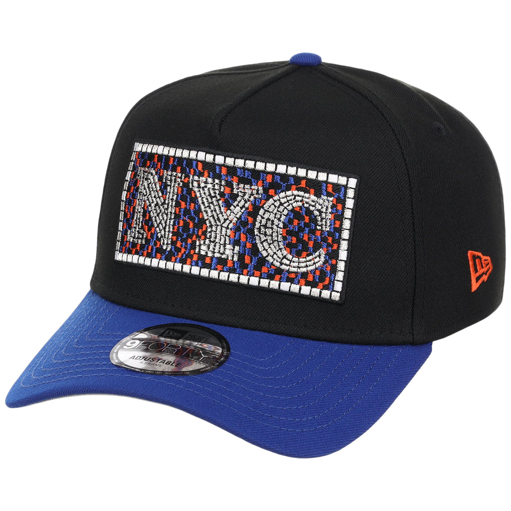 New York Mets - New York Crown the City -  Subway Tile  New Era 9FORTY - Black/Royal