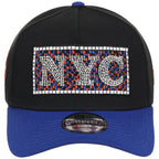 New York Mets - New York Crown the City -  Subway Tile  New Era 9FORTY - Black/Royal