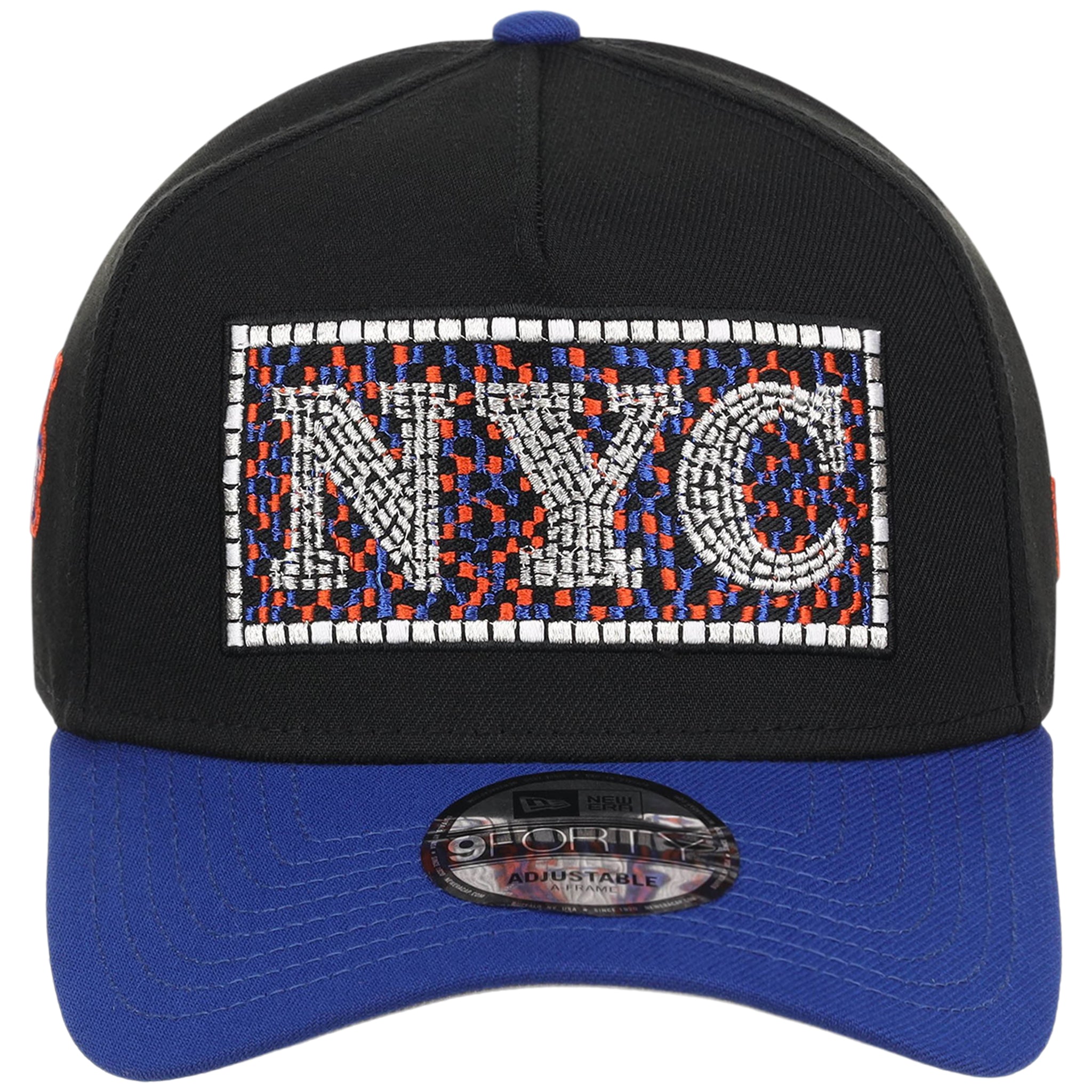 New York Mets - New York Crown the City -  Subway Tile  New Era 9FORTY - Black/Royal