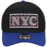 New York Mets - New York Crown the City -  Subway Tile  New Era 9FORTY - Black/Royal