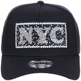 New York Yankees - New York Crown the City -  Subway Tile  New Era 9FORTY - Navy/Navy