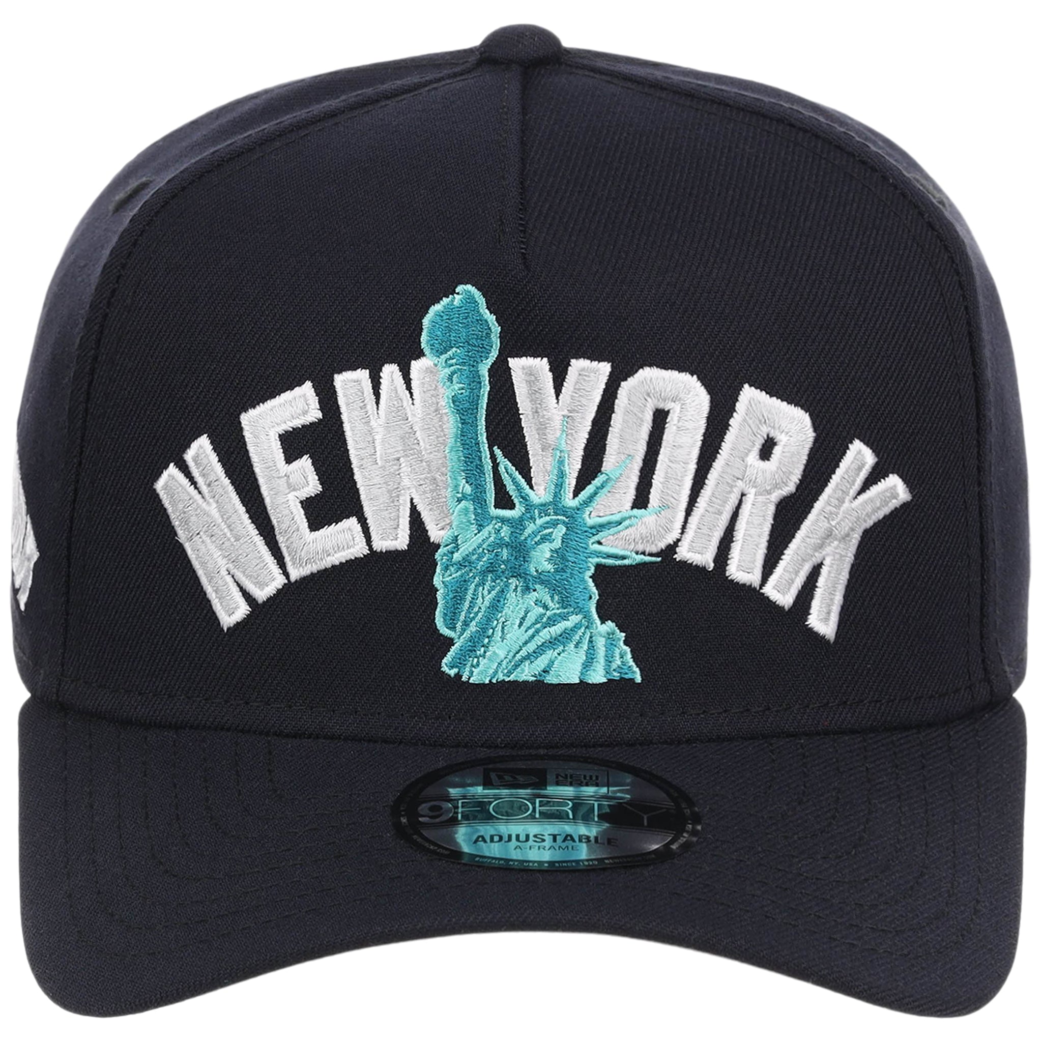 New York Yankees - New York Crown the City -  Liberty  New Era 9FORTY - Navy/Navy