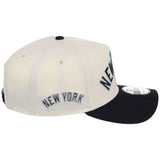 New York Yankees - New York Crown the City -  Liberty  New Era 9FORTY - Chrome/Navy